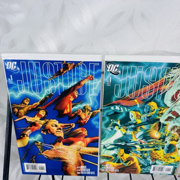 Justice 1-12 & #1 Villains Cover Lot Alex Ross DC Comics - Picture 2 of 7